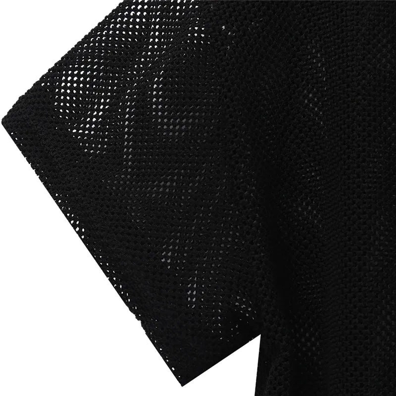 2025 Sexy Mesh Yoga Shirt Quick Dry Sport Fitness Female Running Shirt Gym Clothes Tank Top Workout Exercises T-Shirt Sportwear