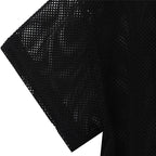 2025 Sexy Mesh Yoga Shirt Quick Dry Sport Fitness Female Running Shirt Gym Clothes Tank Top Workout Exercises T-Shirt Sportwear