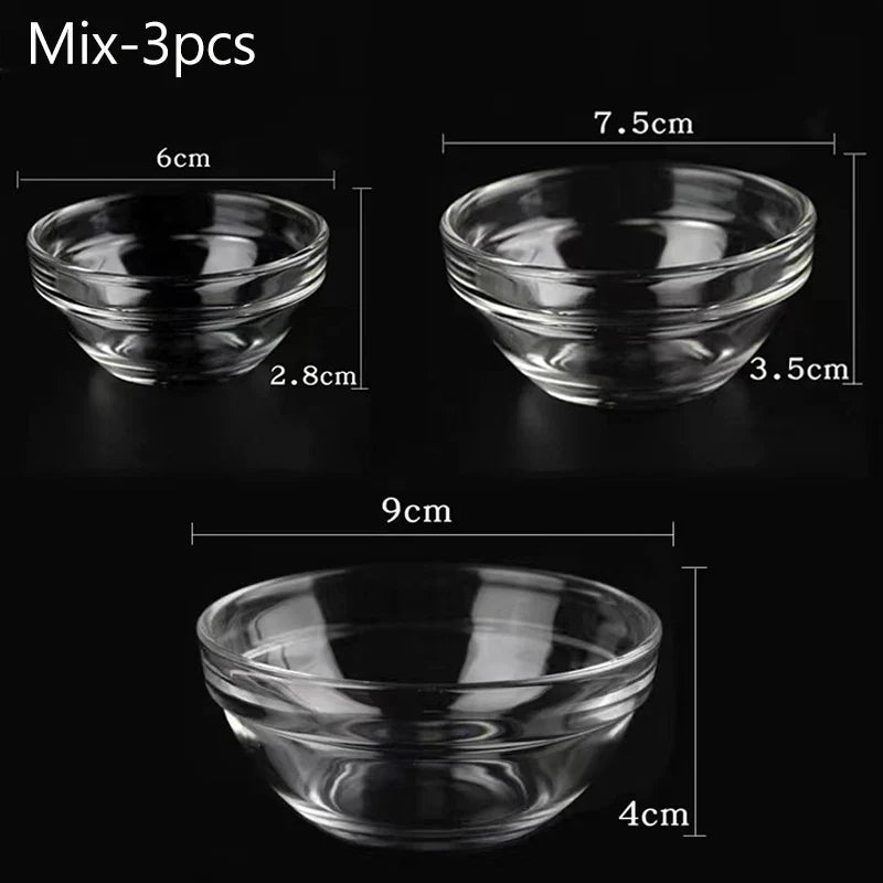10/5/3/1pcs Facial Mask Bowl Mixing Bowl Acrylic Oil Bowl Set Face Mud Mixing Brush Applicator Beauty Salon DIY Skin Care Tools