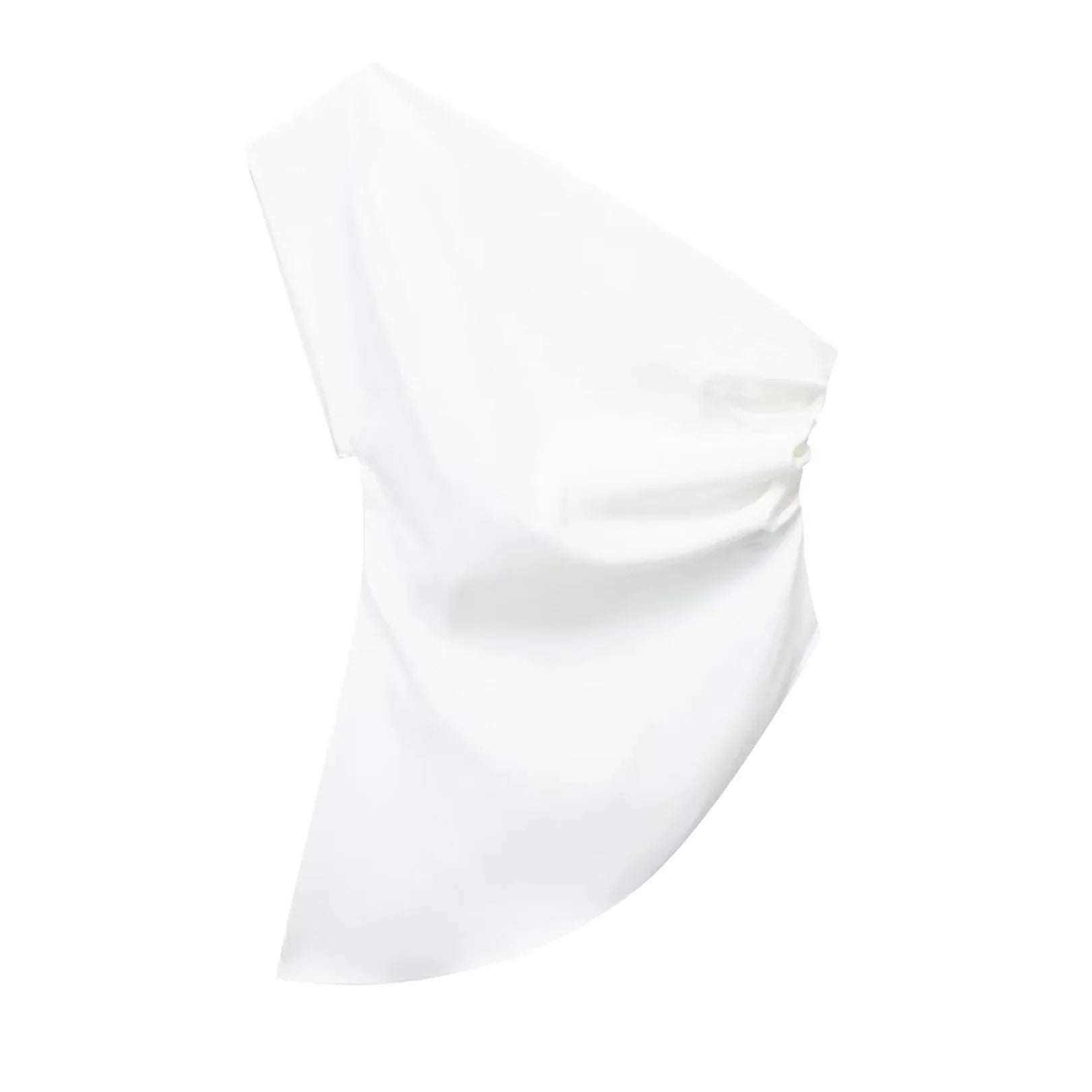 Asymmetric T-shirt New Women's Fashion Trend Spicy Girl Celebrity Temperament Off Shoulder Top