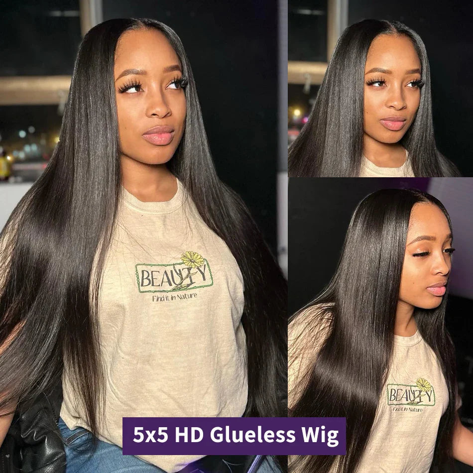 360 Full  Lace Frontal Wig 13x6 Straight Glueless Lace Front Wig Brazilian Human Hair Wigs For Black Women 13x4 Lace Wig