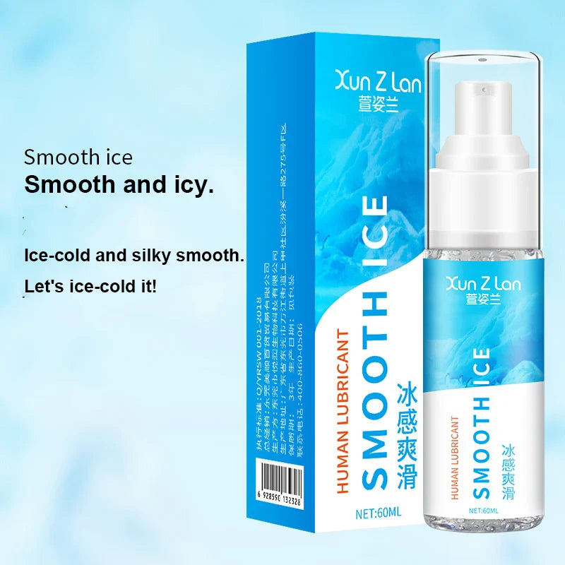 60ML Ice Hot Lubricant â€?Water-Based Formula for Anal Play, Sensual Ice and Heat Sensations with Sex Toys