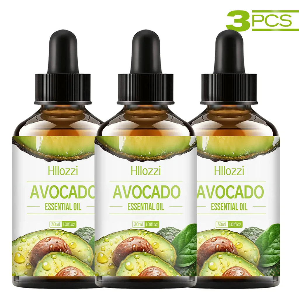 30ml avocado essential oil, skin brightening, moisturizing, hair repairing, aromatherapy, humidifier soap, multifunctional