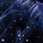 2025 Red Christmas Dress for Baby Girls Winter Long Sleeve Mesh Dresses for 3-8Yrs Kid Star Sequin Birthday Party Princess Dress