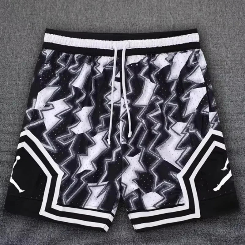 American Flyer - Men's and Women's Basketball Shorts, Sports Shorts, Running, Casual, Quick-drying, Breathable, Summer.