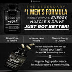 B Vitamin Supplement with Trace Minerals, Fenugreek Extract, Supports Increased Muscle Mass, Strength, Energy, 90 Capsules