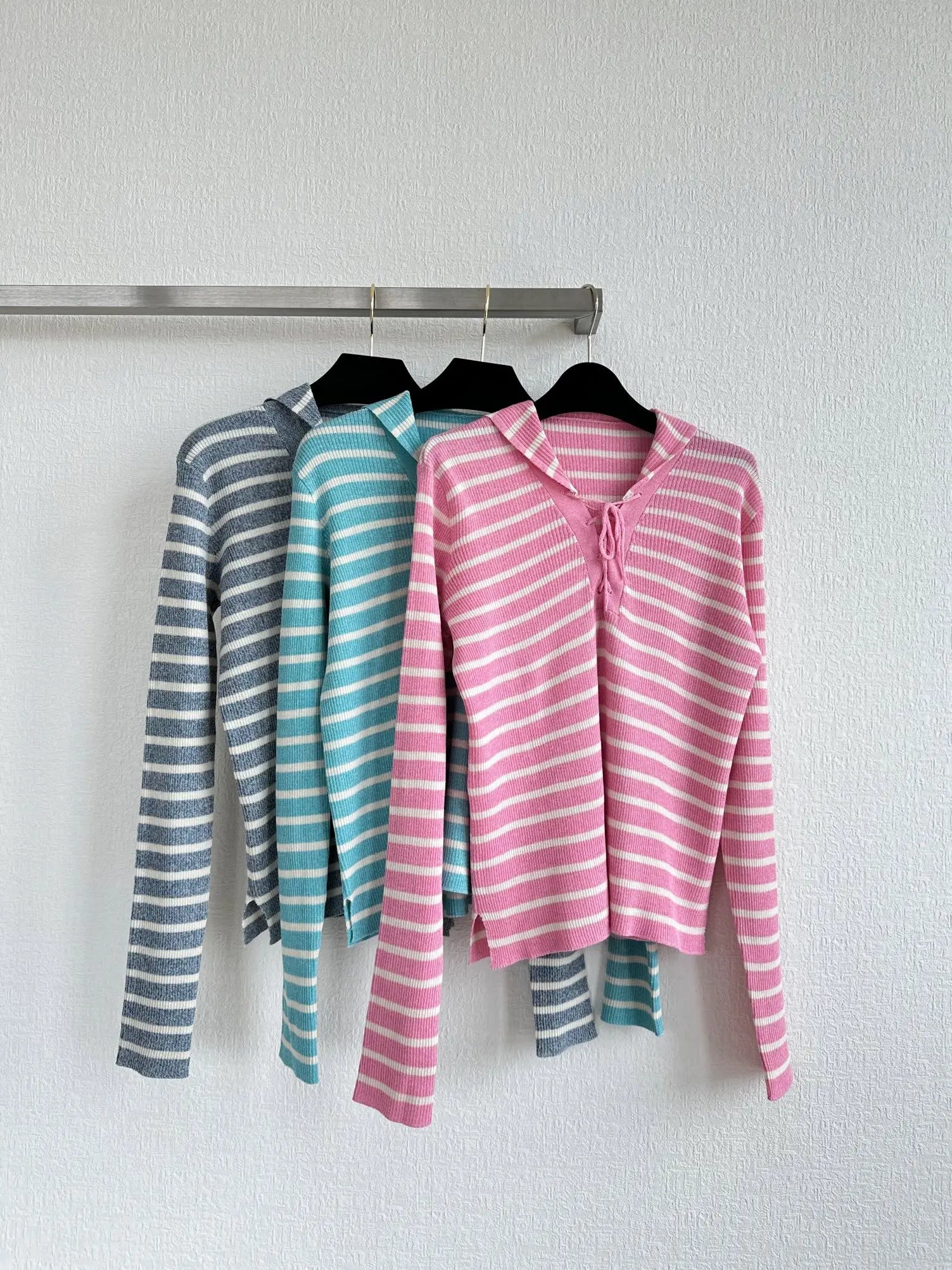 2025 new striped sweater for women