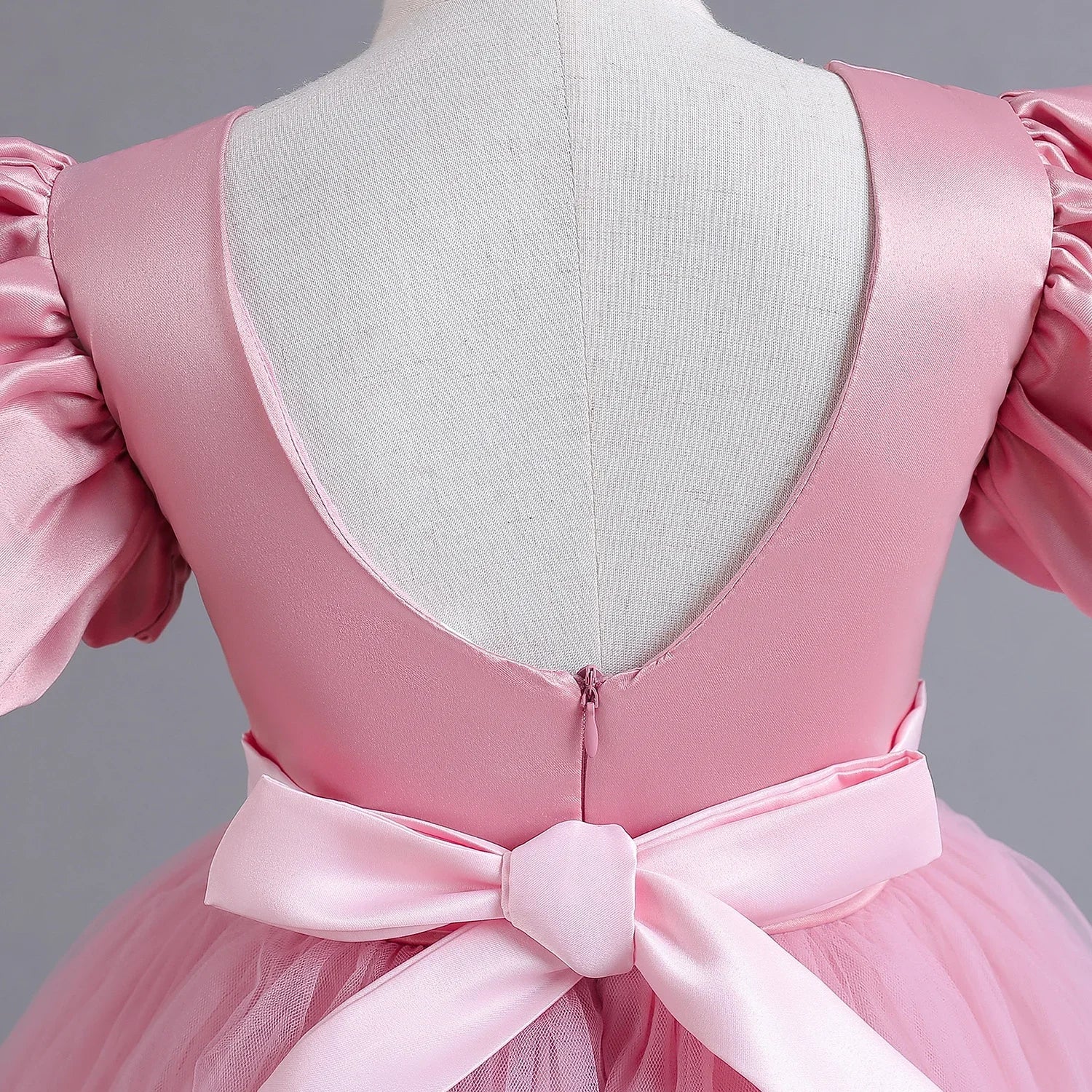 Elegant Girl Fluffy Dress Flower Baby Wedding Ceremony Costume Birthday Outfits White 1st Communion Tutu Gown Kids Gala Clothes