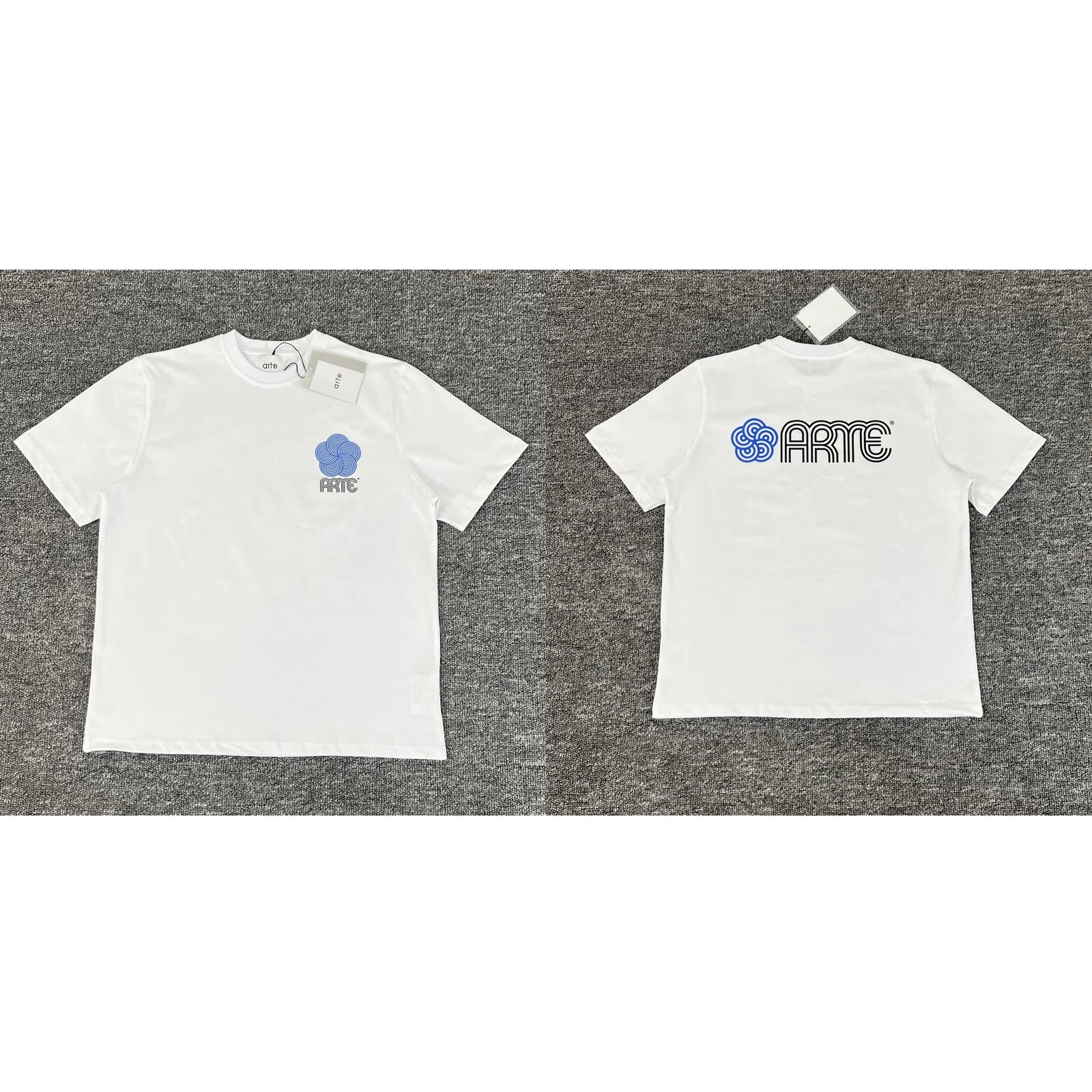 ARTE T-shirts Men Women Couples Streetwear High Quality Print Round Neck Short Sleeve Arte Top Tee One Day Shipped Out