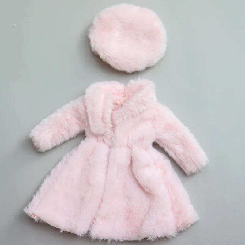 Cartoon Style Clothes Suit for 1/6 Bjd Doll Accesssories for 30cm Baby Doll Dress Up Toys for Children