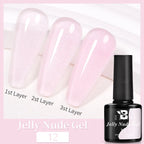 AWStorG15ml 2 IN 1 Crystal Top Coat Transparent Soak Off UV LED Nails Art Manicure Gel Nail Polish Varnishes Primer Function Gel