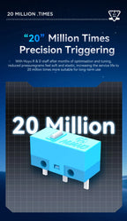 Attack Shark 18000DPI Wireless Mouse, 1000Hz,PAW3311,Bluetooth Tri-mode Connection, R1 Macro Gaming Mouse