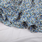 Bear Leader Girls Floral Dresses 2023 Summer New Children's Rustic French Chiffon Floral Fake Two Pieces Halter Dress