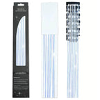 6-Piece Set BB Clip Tinsel Hair Metal Laser Gold Thread PET Laser Thread Highlighting Cross-Border Hair Accessories