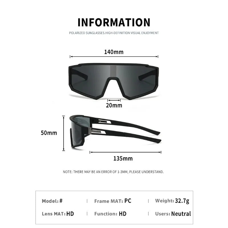 Cycling Glasses Outdoor Sports Casual Cycling Sunglasses for Men and Women UV400