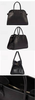 Handbag Tote Tote Commuter Leather Large Capacity Computer Bag White Soft Breathable Handbags Traveling