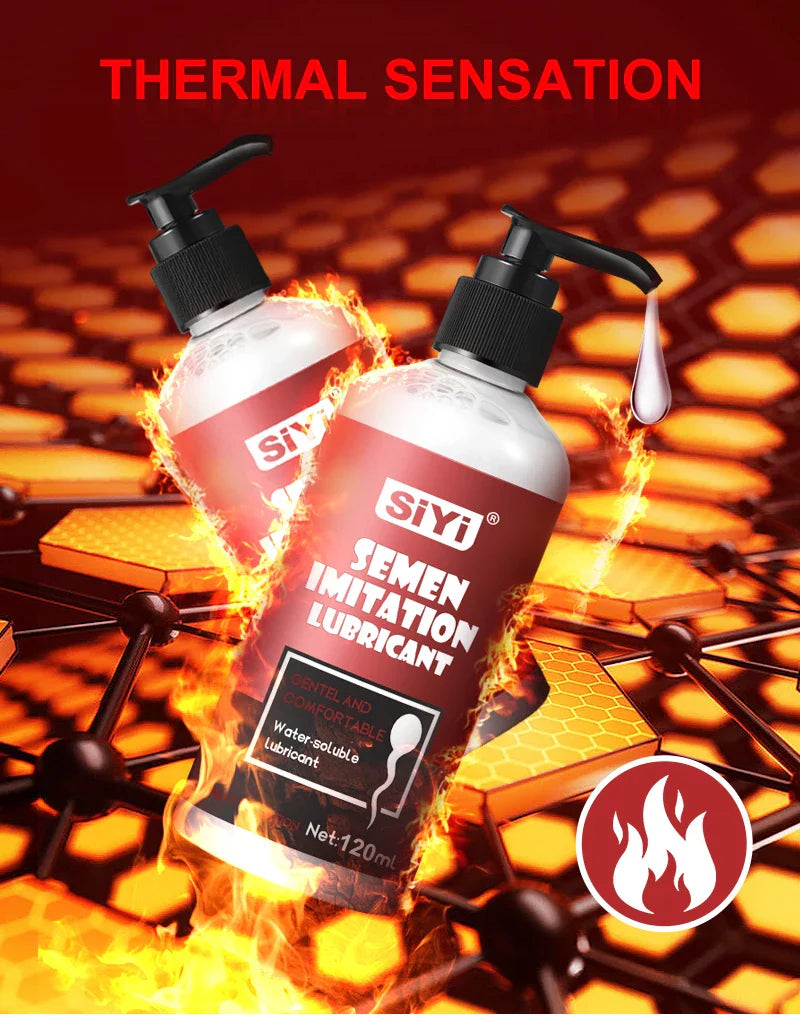 120ml/300ml Warming Water-Based Lubricant .Intimate Lube for Vaginal & Anal, Ideal for Toys and Couples Lubricant
