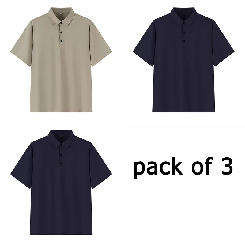 Big & Tall Polo Co. Oversized Short Sleeve Polo Shirt - 5XL to 7XL, Relaxed Fit for Ultimate Comfort (110-175kg)