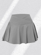 3Pack Dopamine Pockets Tennis Skirts for Women Fitness Skinny Pleated Skirt Outdoors Corset Pockets Shorts High V Waist