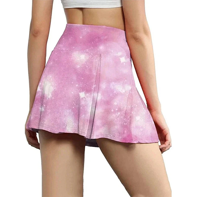 12 Colour Leopard Print Butt Lifting Skorts Casual Summer Workout High Waist Shorts Women's Clothing