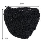 2/3PCS/LOT Hair Net Sleeping Cap Daily Use Breathable Mesh Crochet Hair Net Hair Care Cap Mesh Cap Dome Cap Turban Hat