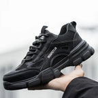 Breathable Safety Shoes Men Work Sneakers Indestructible Safety Boots Women Anti-smash Shoe Steel Toe Shoes Outdoor Sport Style