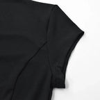 ALTGOTH Emo fashion sexy Mini Dress Women Streetwear Maxi Casual Elegant Party Basic Dresses 2024 New Alt Solid Casual Clubwear