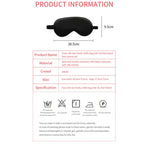 4 PCS Silk Sleeping Eye Mask Set Headband Headband Set Sleep Aid Eye Mask Rest Unisex Eye Mask Set