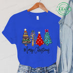 Christmas Lights Xmas Tree Print Fashion Graphic Women Tops Women Tshirt Tee Funny Christmas Party Aesthetic Shirt Camisas Mujer