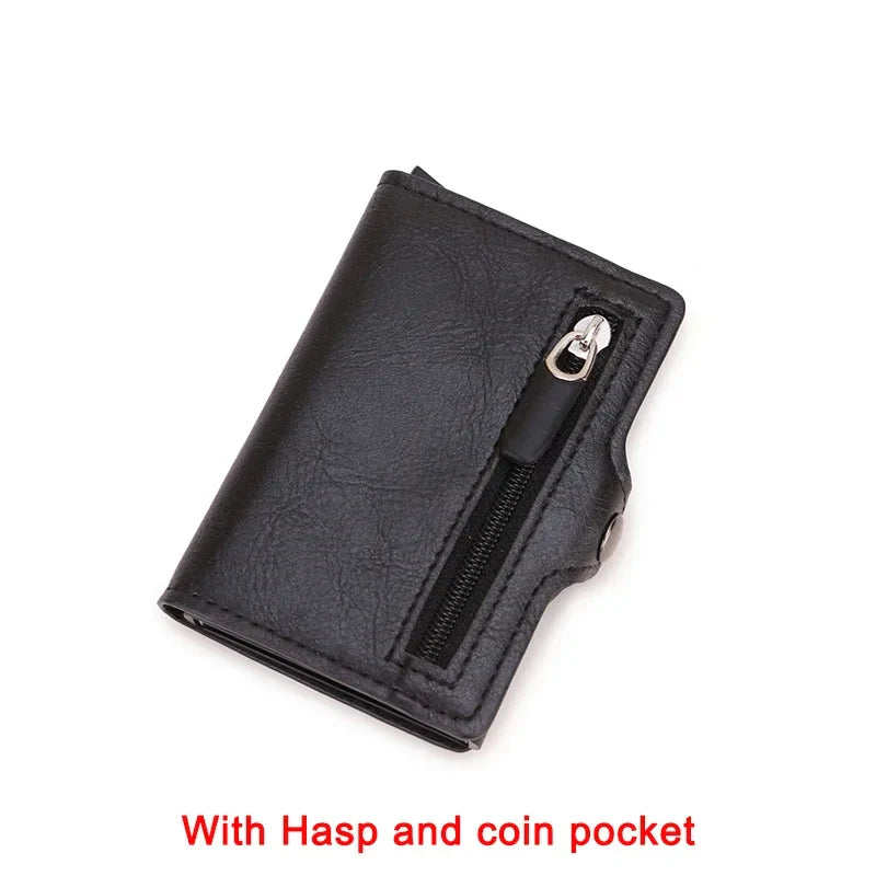Anti Thief Rfid Credit Card Holder Wallet Men Women Smart Minimalist Wallets Slim Bank Cardholder Case Bag Purse Carteras Choice