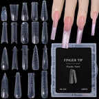 120Pcs Nail Forms For UV Gel Quick Building Extension Top Molds Dual Forms Acrylic Nail Art Tips Nails Accessories Tools