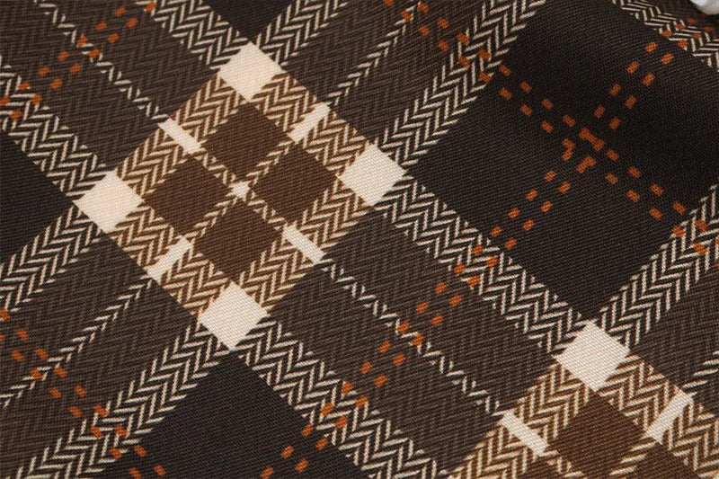 Candyhot Plaid Vintage Lace French Style Halter Crop Tops Retro Backless Sleeveless V-neck Slim Tops Casual Streetwear Camisole