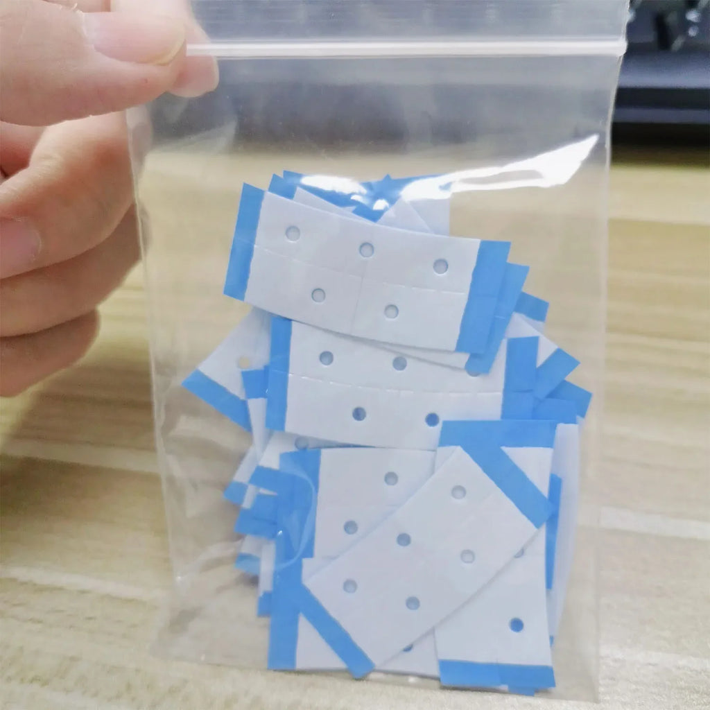 30pcs Curved walker tape Double-sided ultra hold tape hair system tape Hold Bonding Glue For salon Lace System and men's Toupee