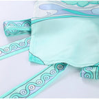 elegant Women's Formal Office Blazer Contrast White Cuff Single Breasted Lapel Jacket Loose Fit Casual Daily Streetwear Outfit