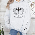 2025 Women's Fall/Winter Hoodie Fourth Wing Sweatshirt Basgiath War College Dragon Knight Hoodie Fantasy Gift unisex Pullover