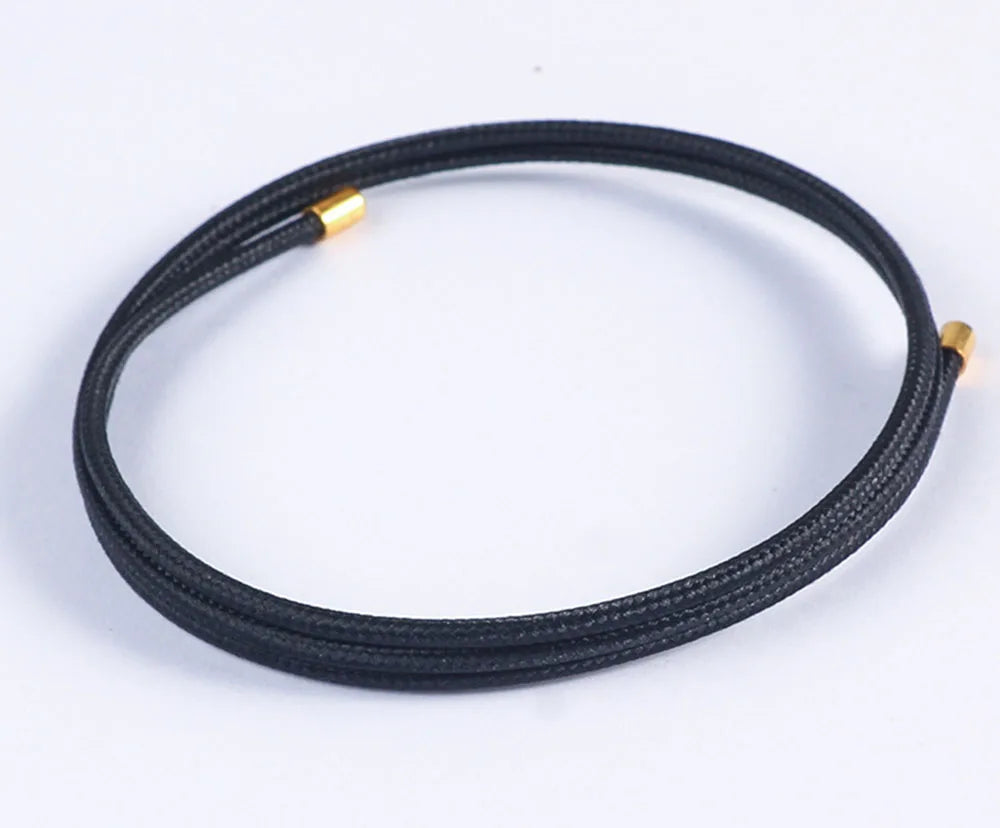 5pcs/Lot Multicolor Magnetic Rope 27cm 51cm 58cm Adjustable Magnet Milan Rope Bracelet  Necklace DIY Jewelry Making Accessories