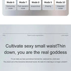 Abs Trainer EMS Abdominal Muscle Stimulator Electric Toning Belt USB Recharge Waist Belly Weight Loss Home Gym Fitness Equiment