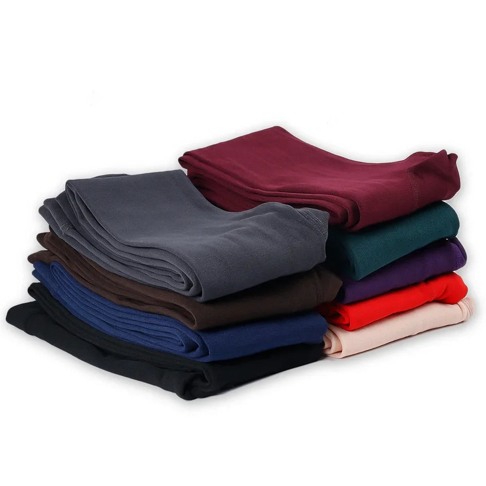 Colorful Fleece Lined Tights Women Thermal Pantyhose for Female Winter Panty Polar Skin Black Effect Stockings Thermal Leggings