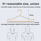 10pcs Aluminum Alloy Clothing Hanger Golden Durable Domestic Coat Supplies Organizer Wardrobe Organizer Clothing Storage Rack