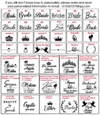 Customized Name Date Wedding Bathrobe Faux Silk Bridal Robe Bride Bridesmaid Wedding Robes Woman Bachelorette Hen Party