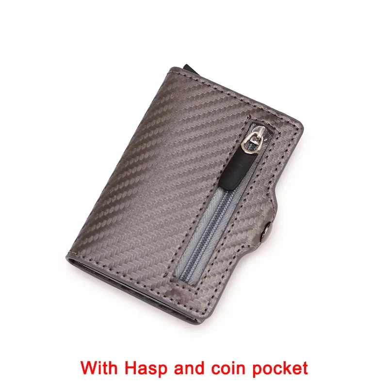 Anti Thief Rfid Credit Card Holder Wallet Men Women Smart Minimalist Wallets Slim Bank Cardholder Case Bag Purse Carteras Choice