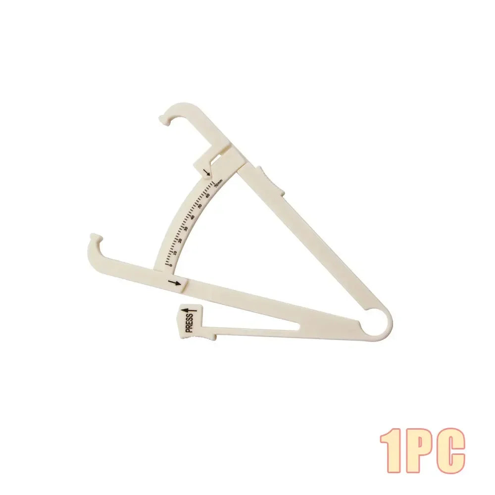 1pc Household Non-slip Body Fat Testing Tool Caliper Fitness Measure High Precision Sebum Meter Body Fat Thickness Monitor Clip
