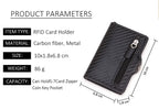 Anti Thief Rfid Credit Card Holder Wallet Men Women Smart Minimalist Wallets Slim Bank Cardholder Case Bag Purse Carteras Choice