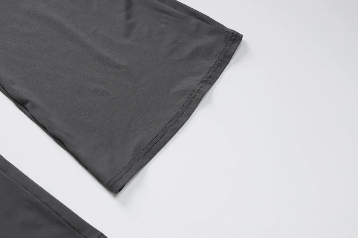 Dulzura Women'S Sexy Casual 2 Piece Pants Set Long Sleeve Letter Print Bodycon Crop Top And Flare Pants Matching Set Streetwear