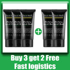 Bamboo Charcoal New Suction Face Deep Cleansing Black Mud Mask Blackhead Remover Peel-Off Mask Easy To Pull