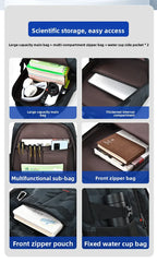 2025 new camouflage backpack for boys High capacity school bag for junior high school students Outdoor travel backpack for men