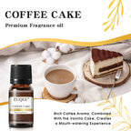 EUQEE 10ML Men's Fragrance Oil For Car Diffuser,Making Candle Leather Forest Pine Coffee Cake Cedarwood Bay Rum 1pcs/3pcs/6pcs