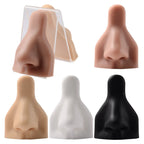 1Pc Soft Silicone Nose Model Tattoo Practice Jewelry Display Piercing Tools Earring Display Tool Acrylic Display Stand Kit