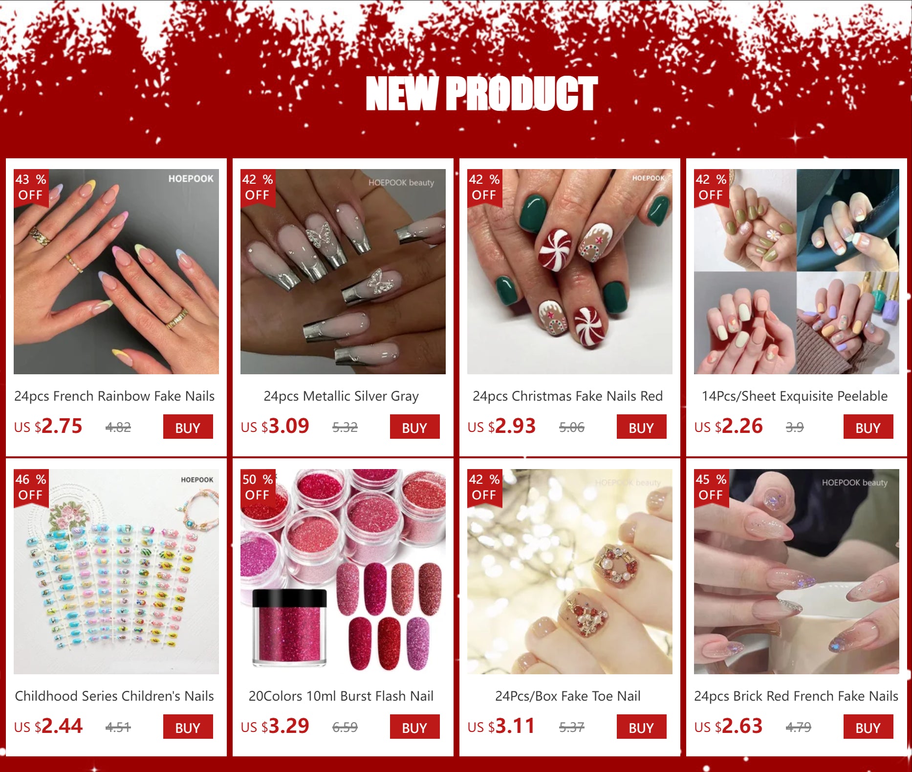 24pcs Nude French Fake Nails White Edge Almond False Nails Art Full Coverage Removable Waterproof Artificial Press on Nail