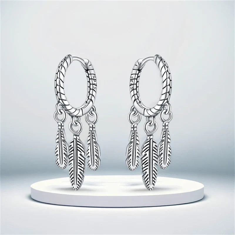 Earrings For Women Silver 925 Fashion Butterfly Snowflake Earrings Cubic Zircon Ear Studs Silver 925 Original Jewelry Gifts